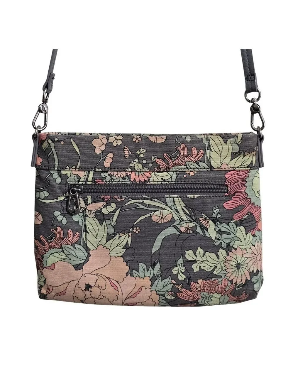 Sakroots Camden Small Floral Cotton Canvas Crossbody Purse